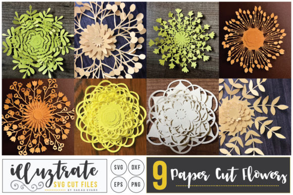 3D Layered Flowers Bundle: A Versatile Resource for Designers and Crafters