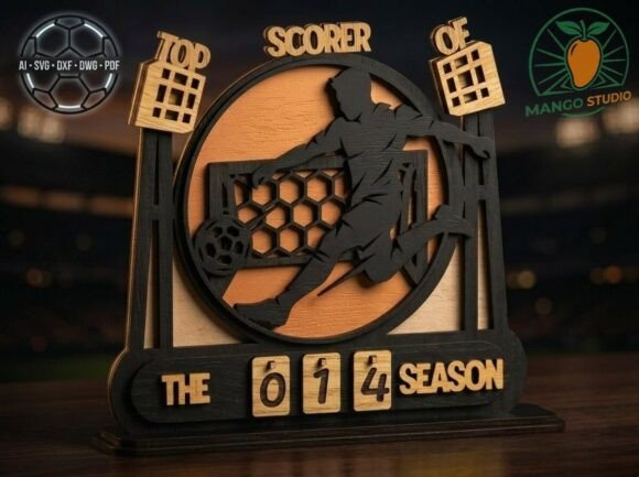 3D Soccer Goal Tracker Layered Laser Fil