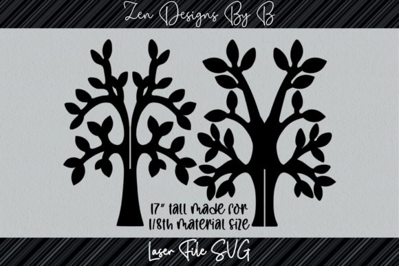 3D Standing Tree Laser SVG for Creative and Professional Workflows