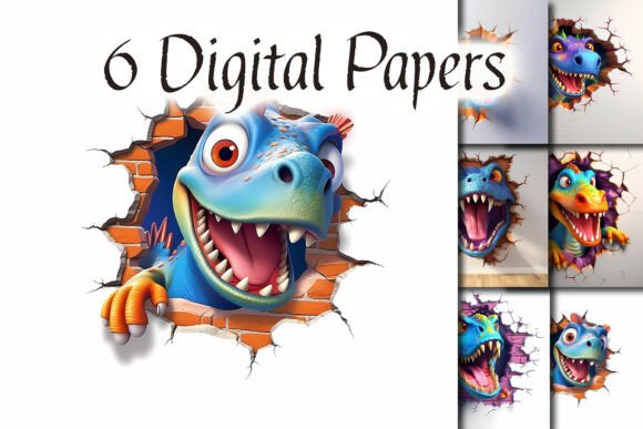 Cute Dinosaur Sublimation for Kids 3D: A Playful Way to Spark Imagination
